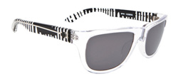 Spy Sunglasses - Kubrik Sunglasses - Ken Block Clear Grips/Grey