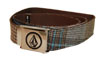 Circle Stone Applique Webbing Belt